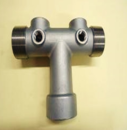 SS304 Short Tank Tee Two-Hole